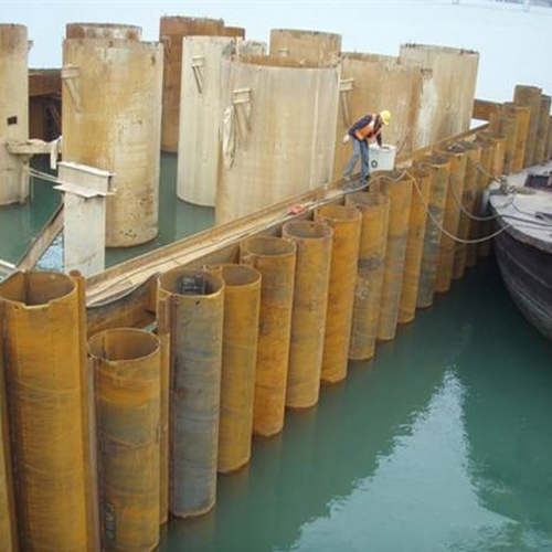 晋中钢护筒现场安装