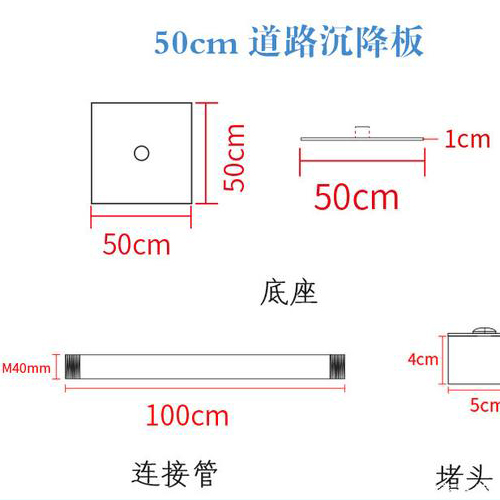 晋中沉降板规格型号如何选择？